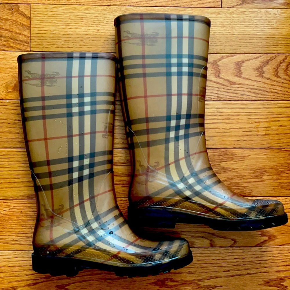 Burberry Rain Boots (Tall)